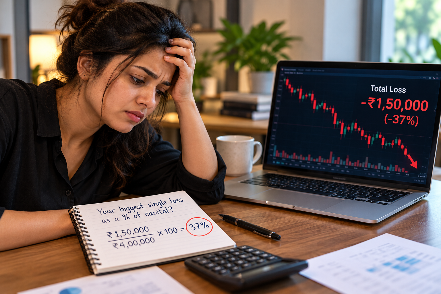 Loss as a share of total capital