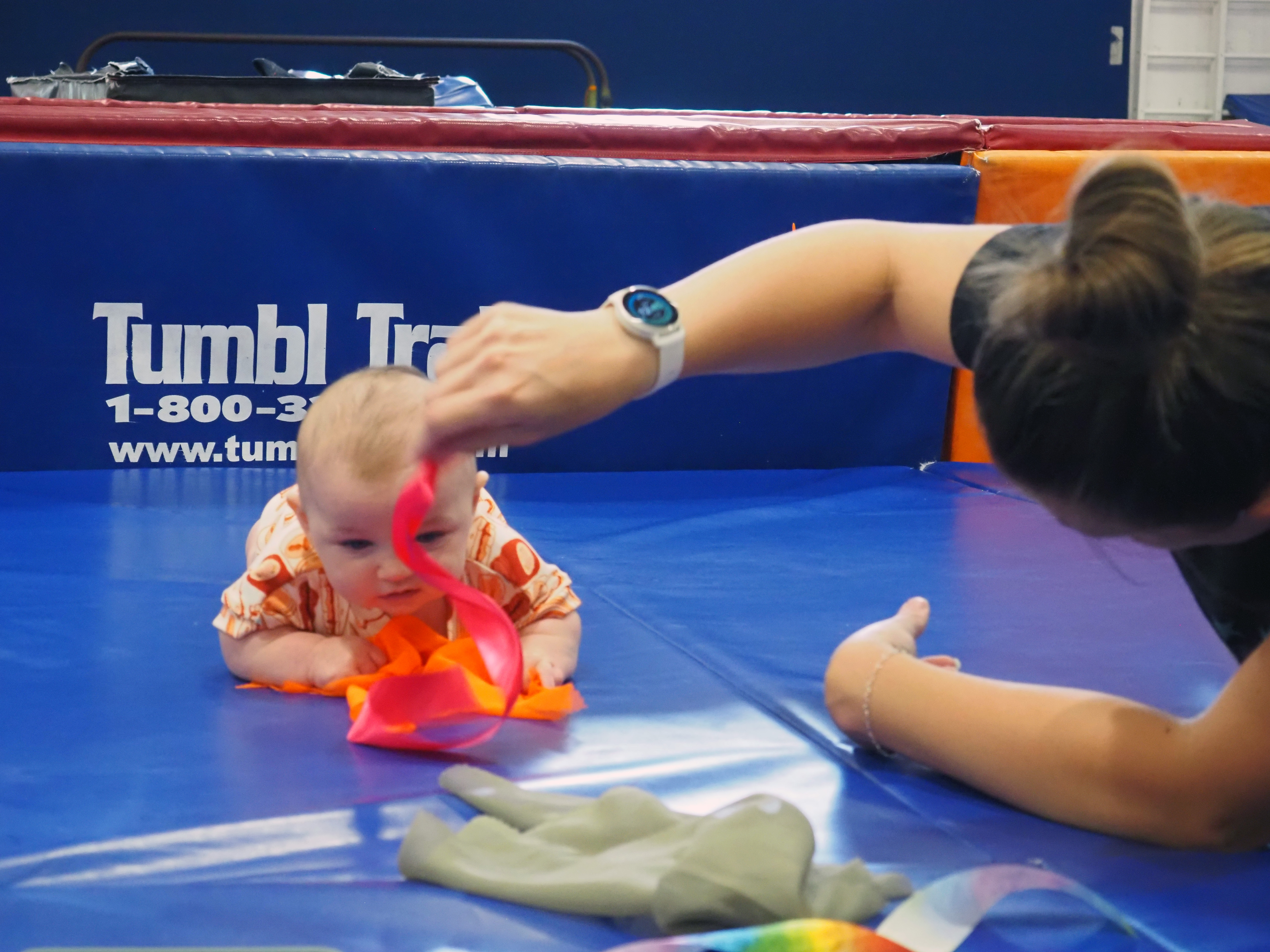 Interactive movement activity for babies and toddlers