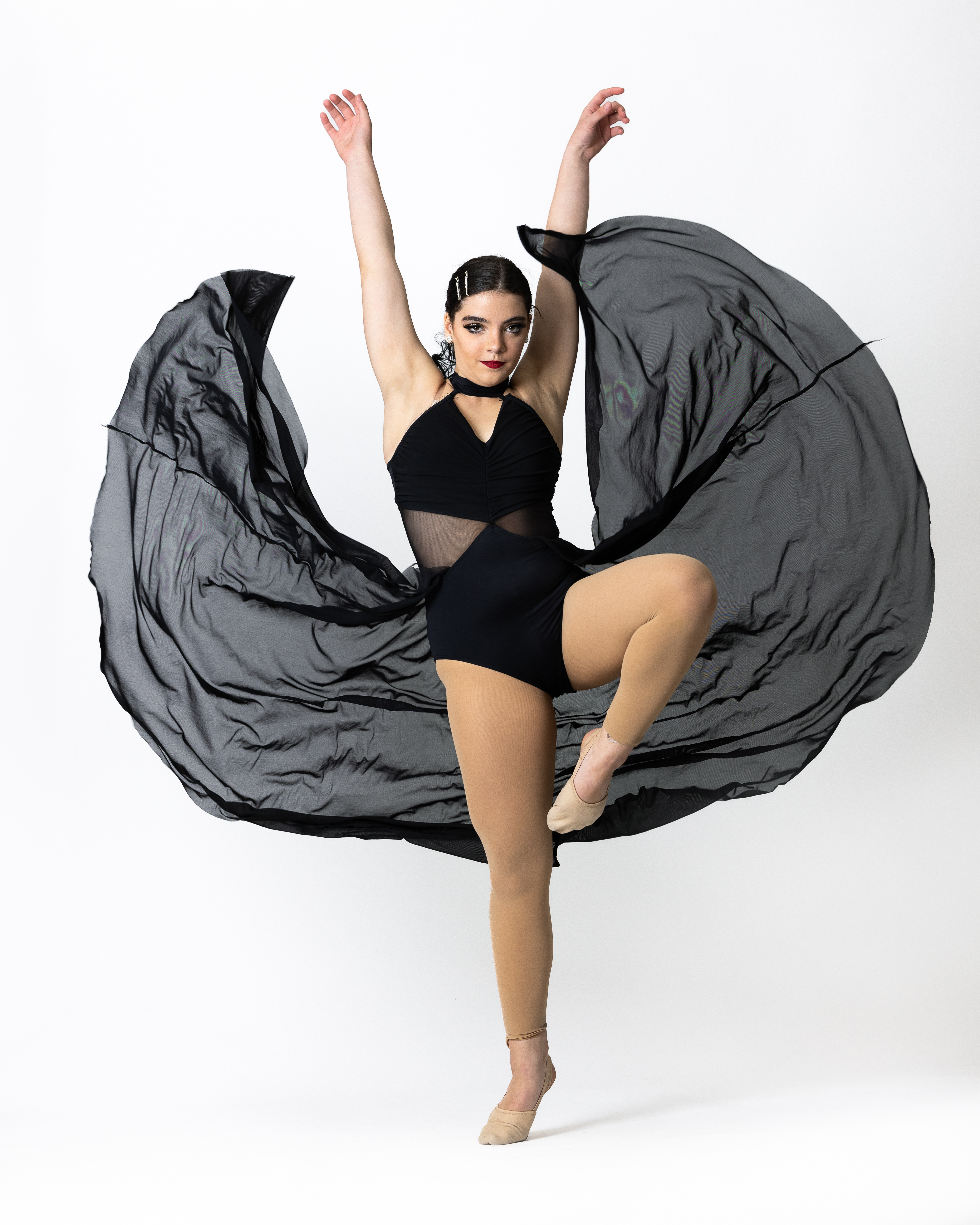 Young dancer participating in an Alpha Omega dance class