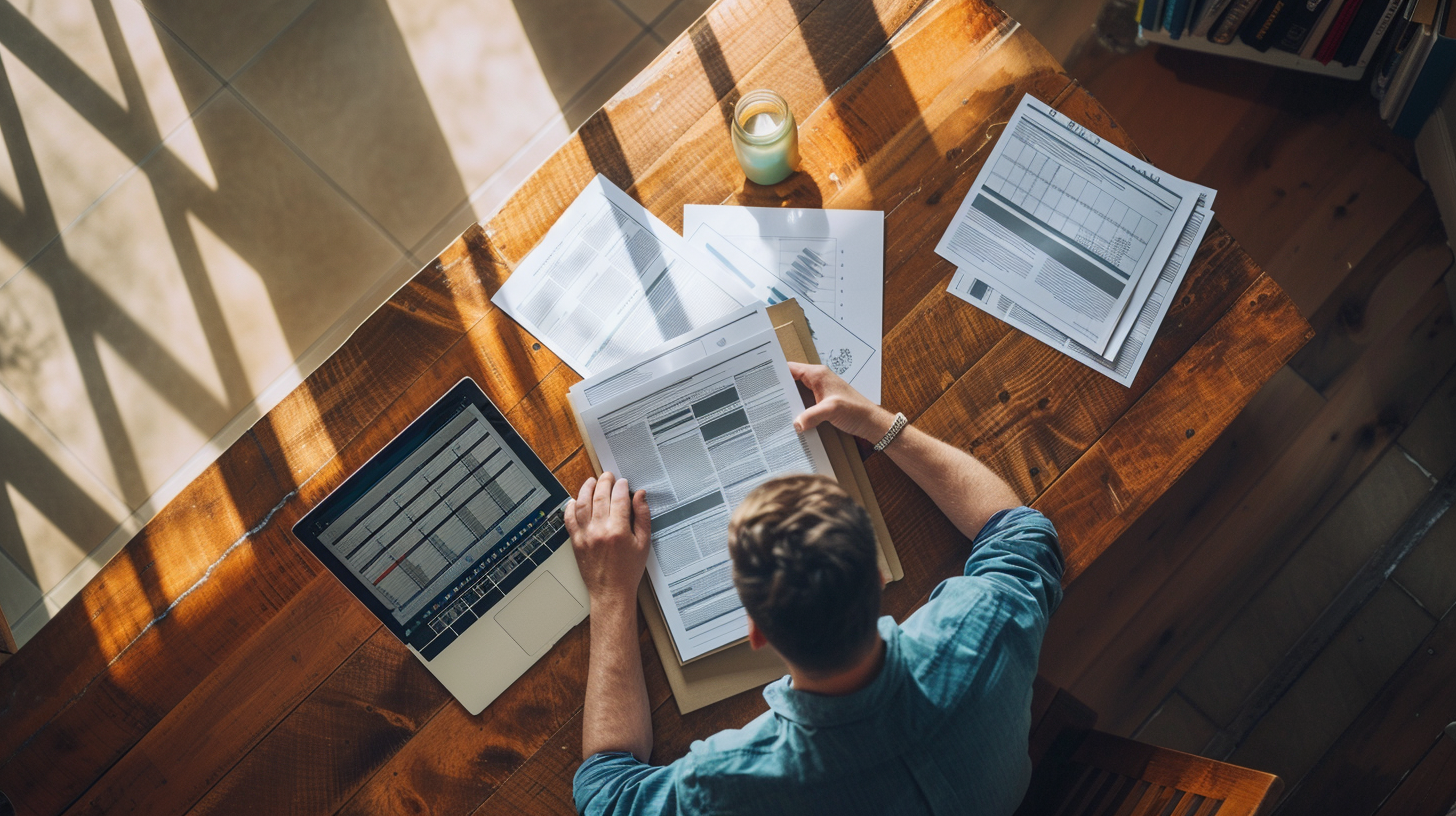 Soligo project manager verifying financing and utility details Soligo project manager verifying financing and utility details