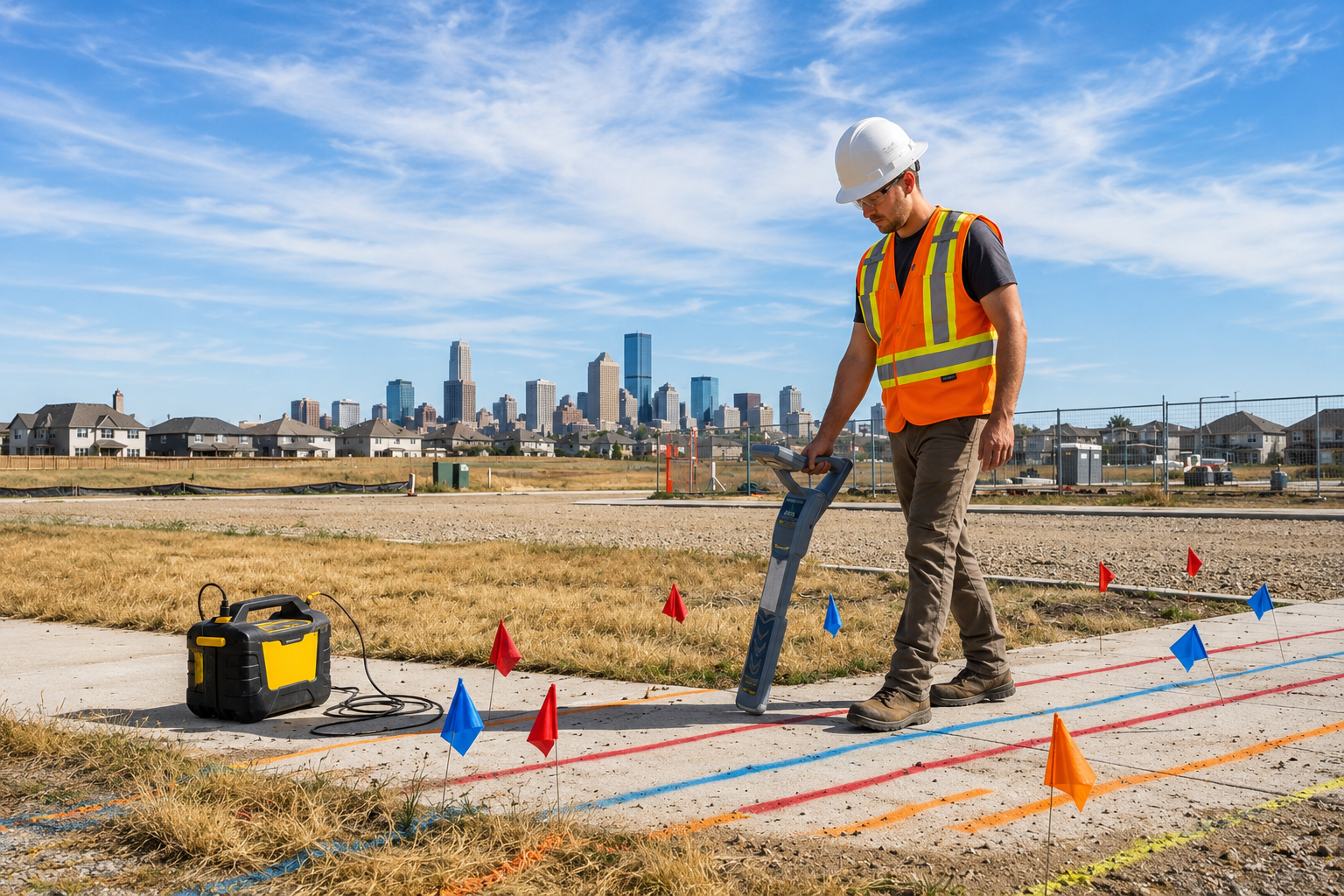 Underground Utility Mapping in Burlington