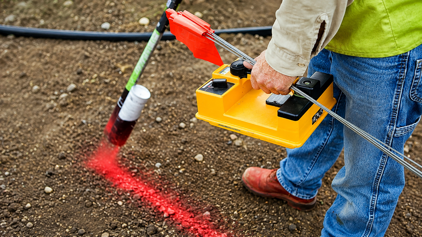 Utility Marking in Burlington