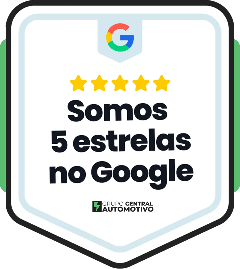 5 estrelas no Google