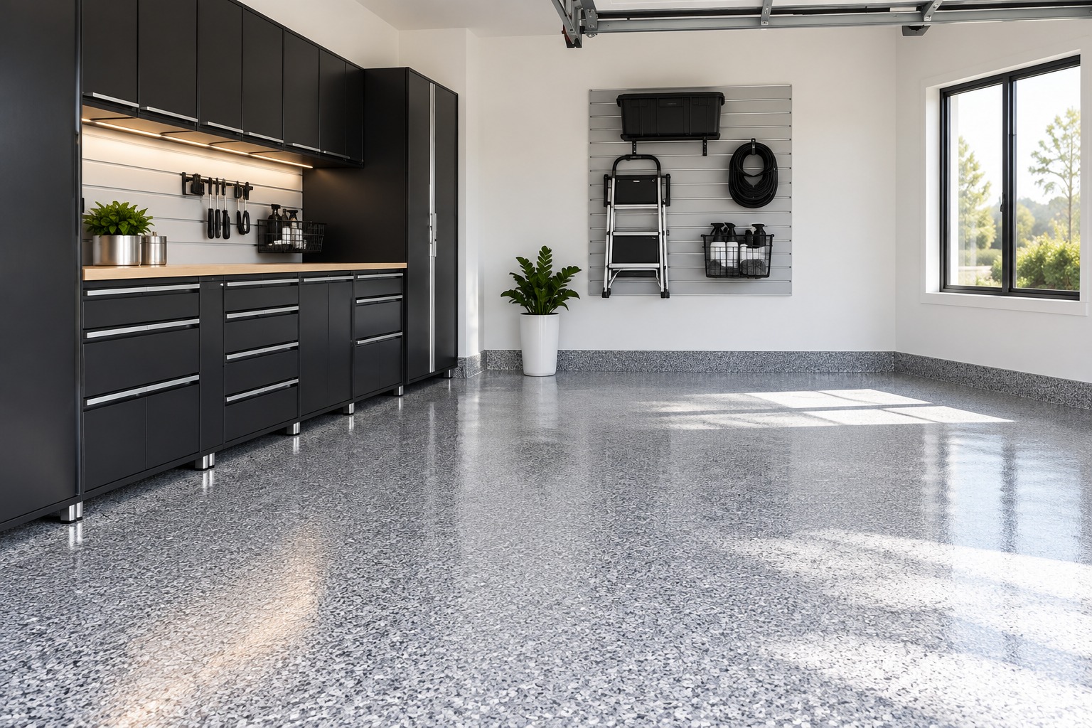 Garage floor project