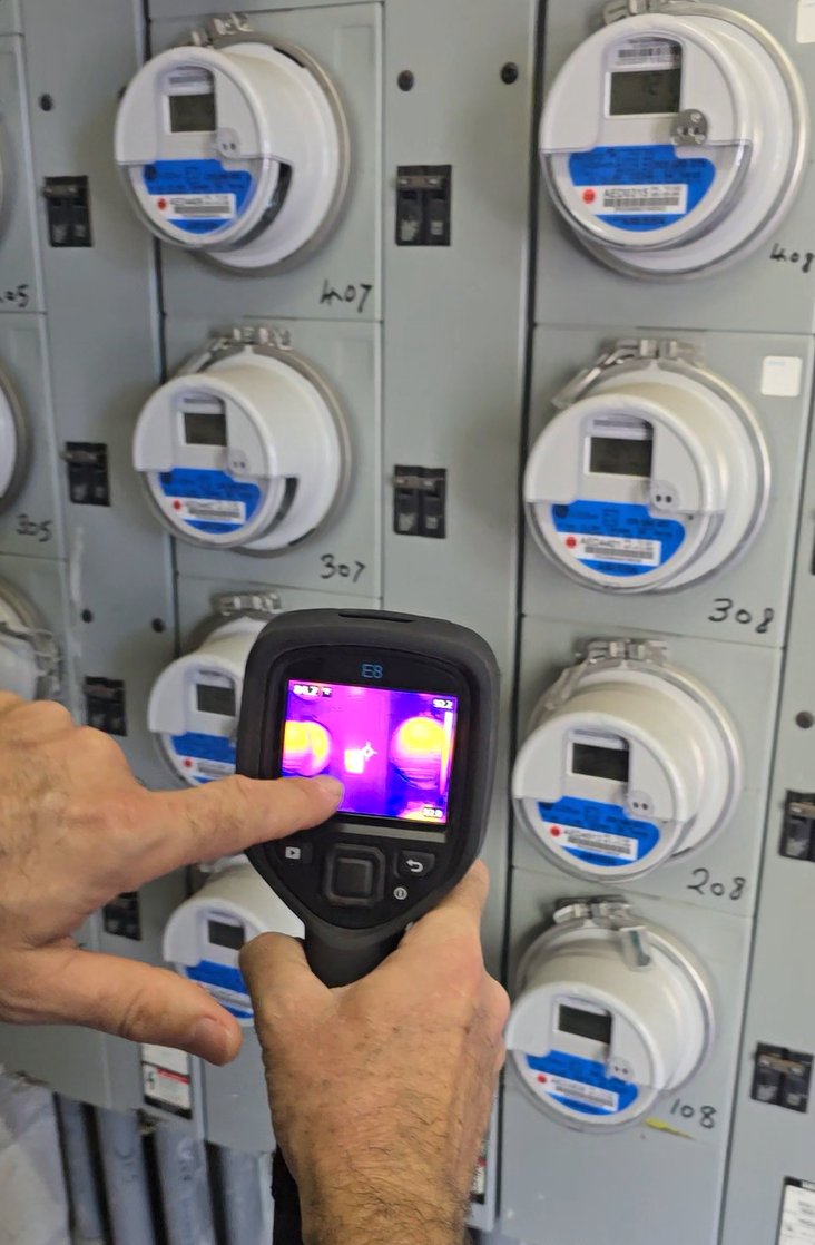 Thermal imaging inspection of electrical systems for preventive maintenance and risk reduction in Miami buildings