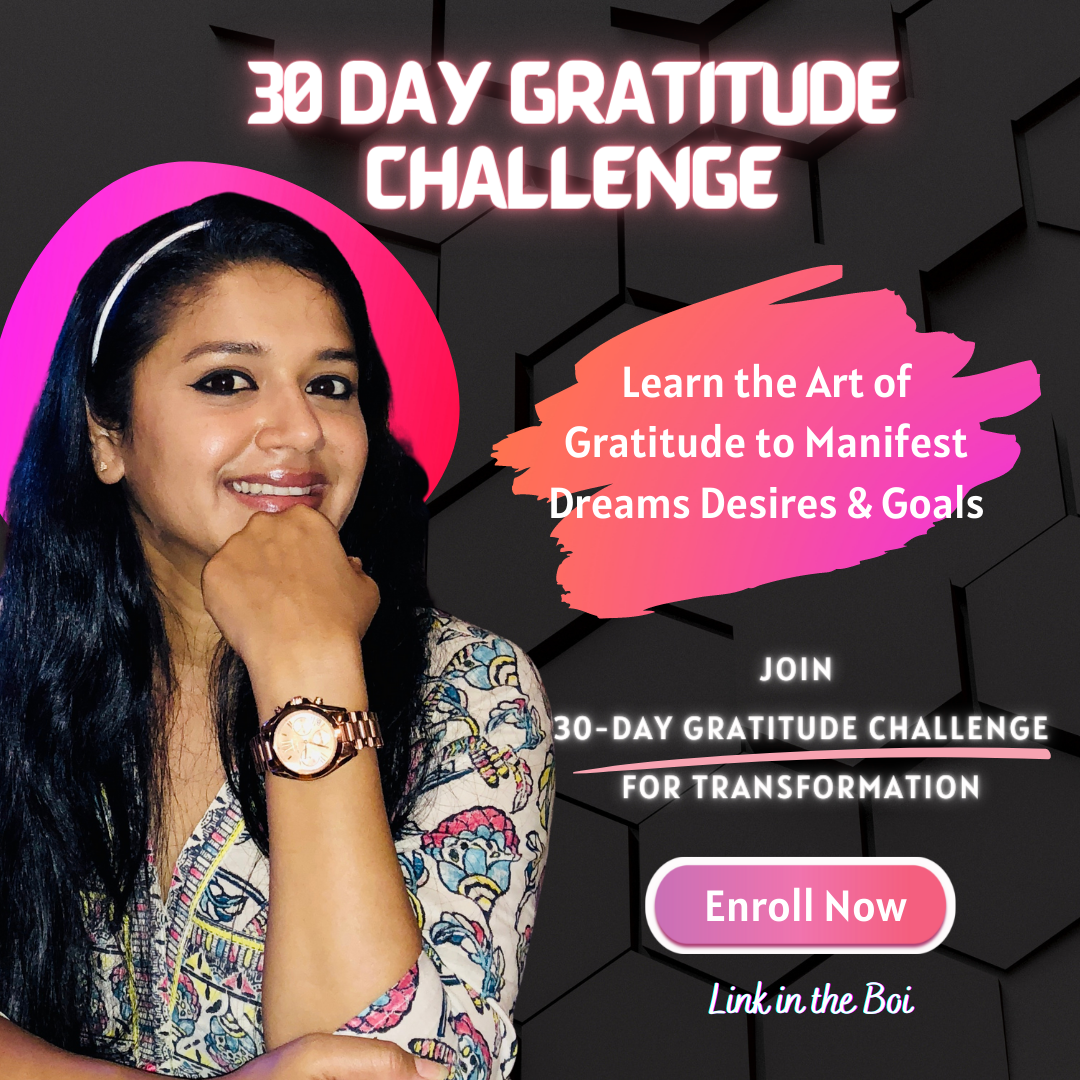 POWER OF GRATITUDE - 30 DAY GRATITUDE CHALLENGE
