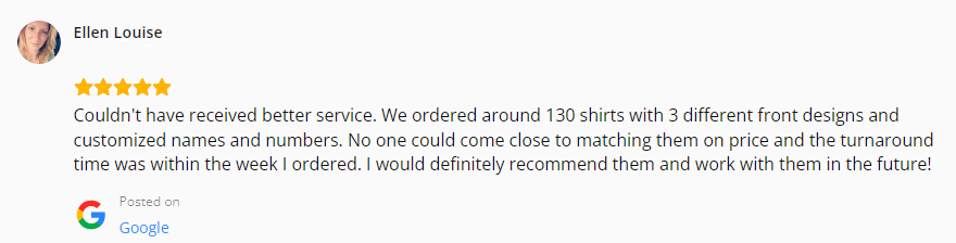 customer review