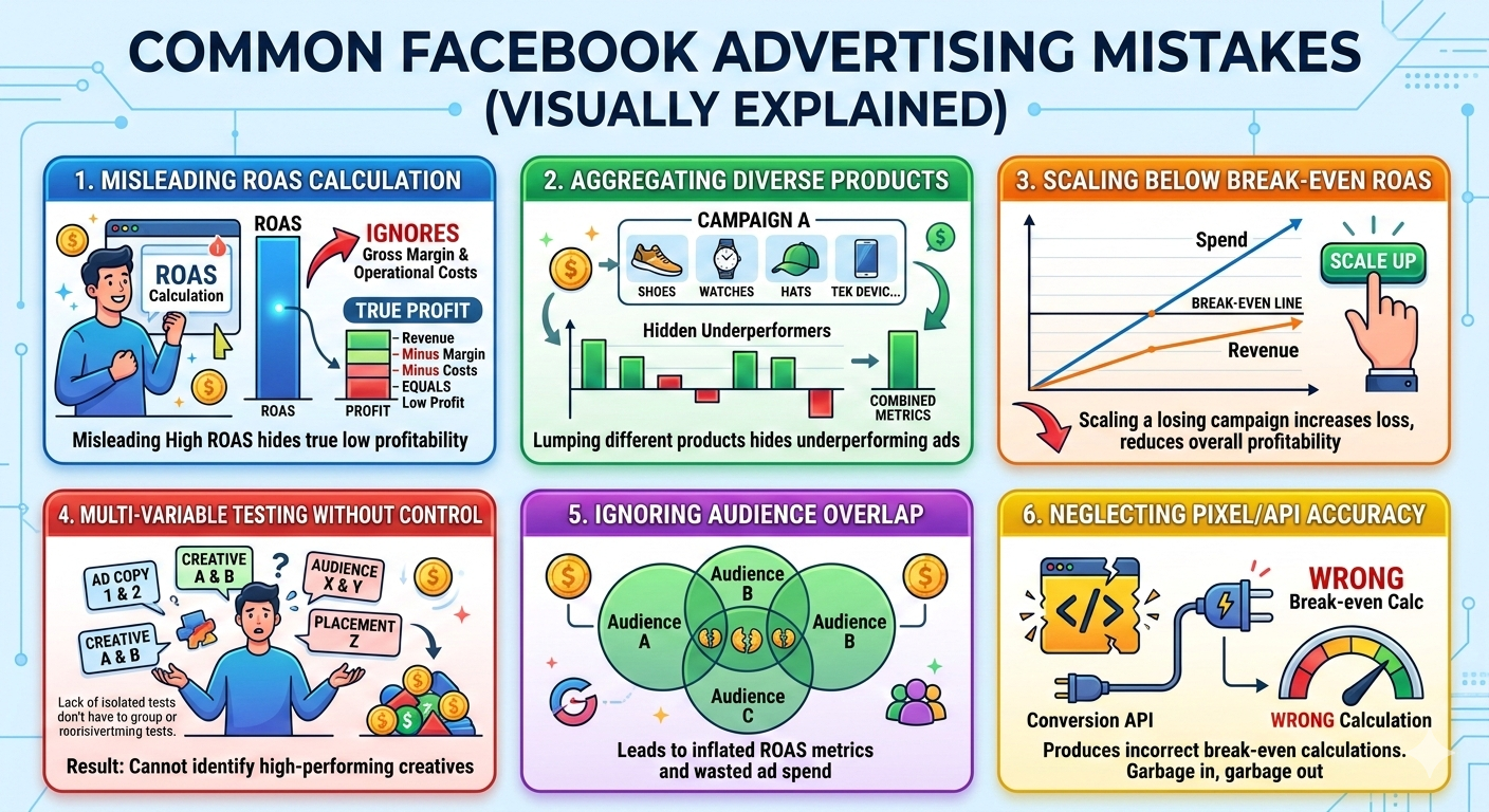 big facebook ads mistakes - visual guide big facebook ads mistakes - visual guide