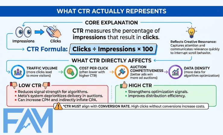 facebook ads master - what does your CTR mean for your meta ads in 2026