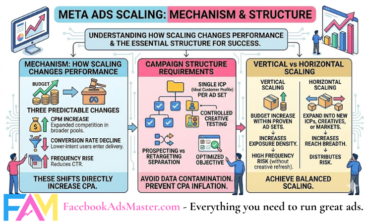 Meta Ads Mechanisms and Structure for increasing the budget of small business ads