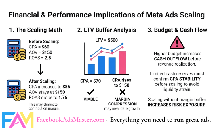 How to assess your budget as you increase spend on Meta ads