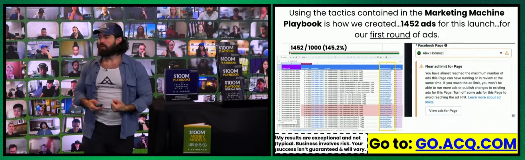 How many ads did Alex Hormozi test when running ads on Meta How many ads did Alex Hormozi test when running ads on Meta