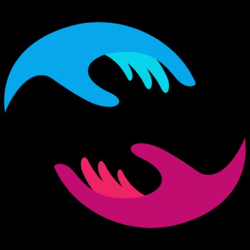 affilicademy logo with a black background no words