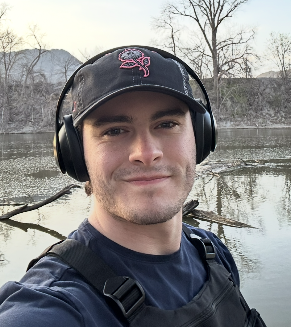 Elias Michael Davis on a morning hike