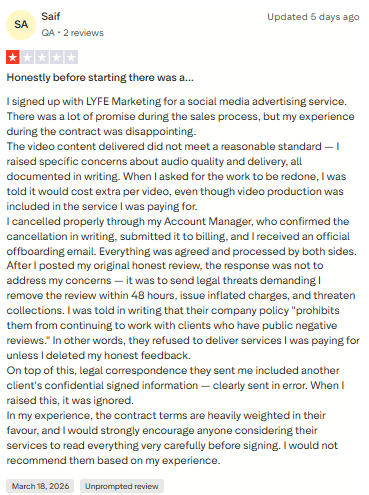 Full review of LYFE marketing Full review of LYFE marketing