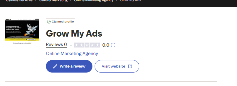 growmyads reviews trustpilot