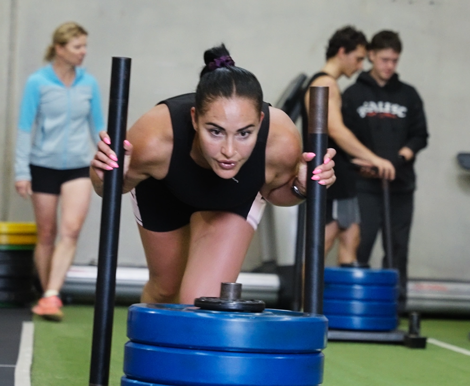 Sled push training