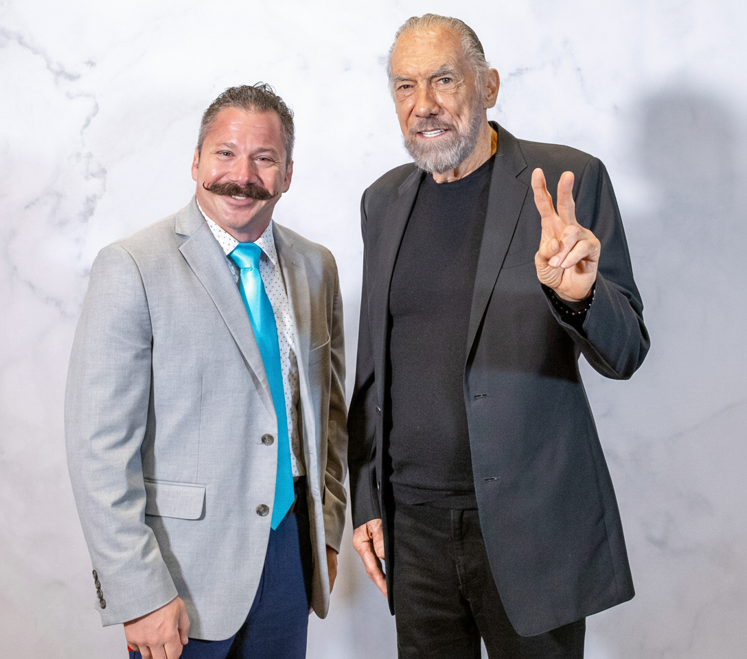 Alex Buriak with John Paul DeJoria