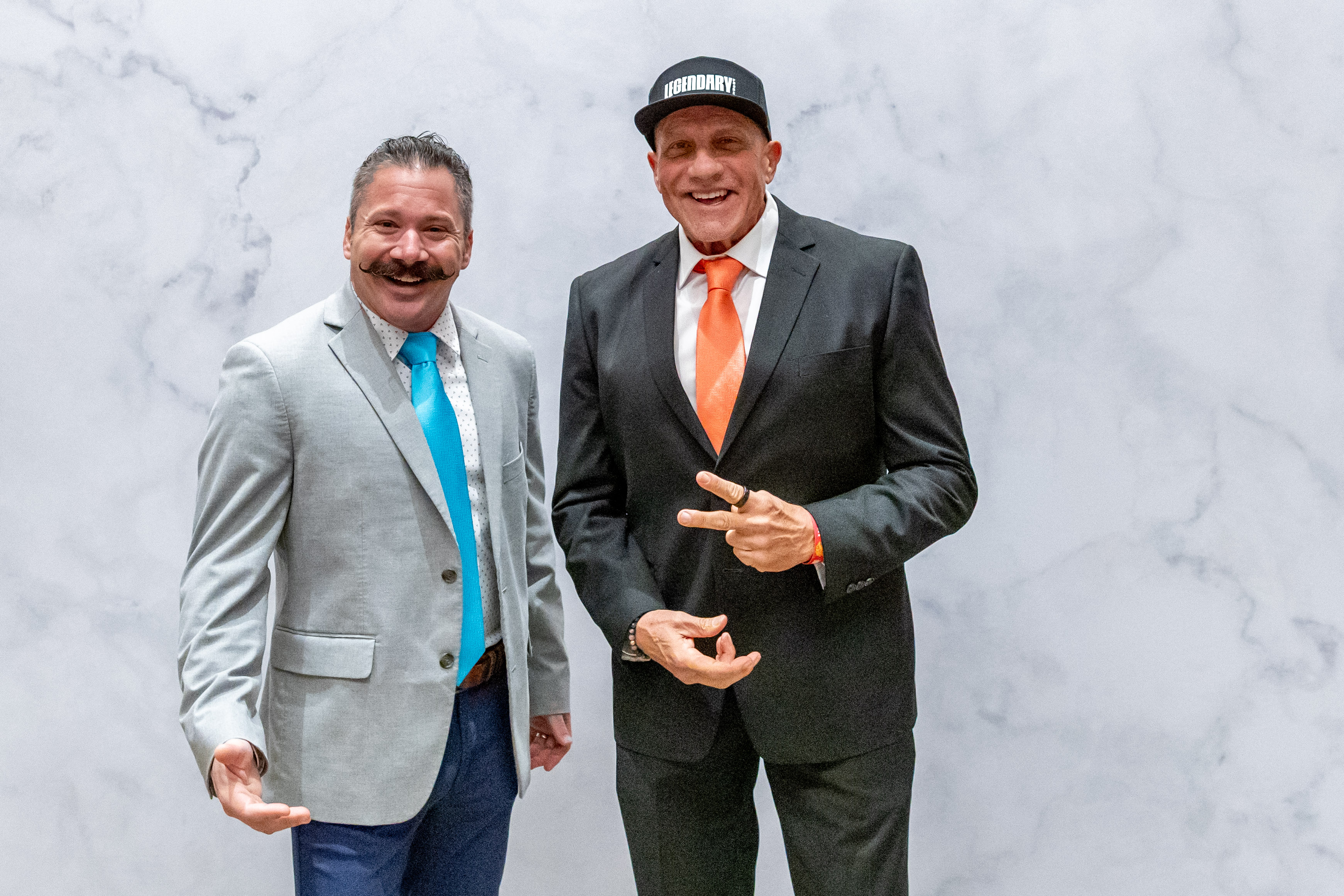 Alex Buriak with Bruce Cardenas, former Chief Communications Officer of Quest Nutrition