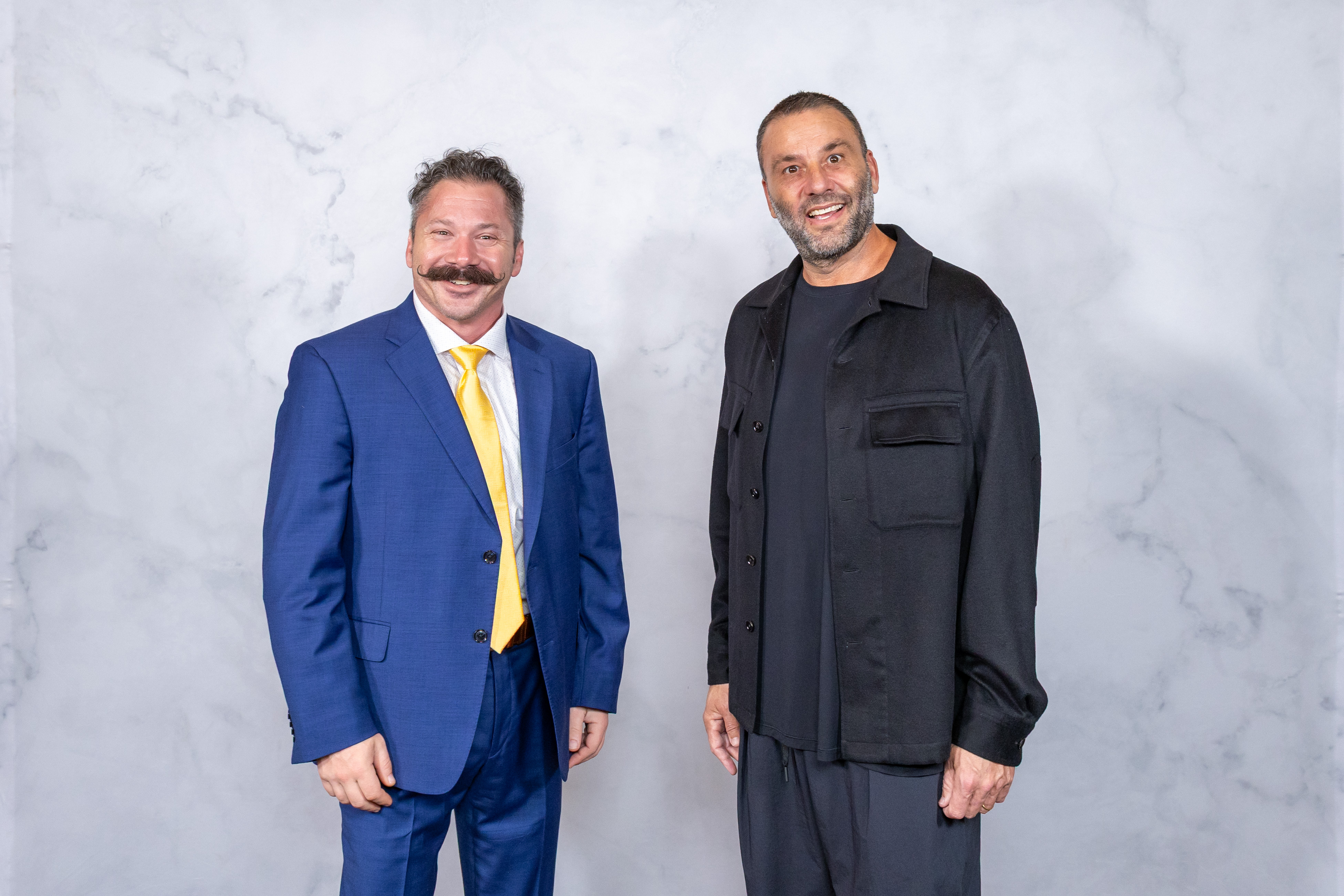Alex Buriak with David Grutman