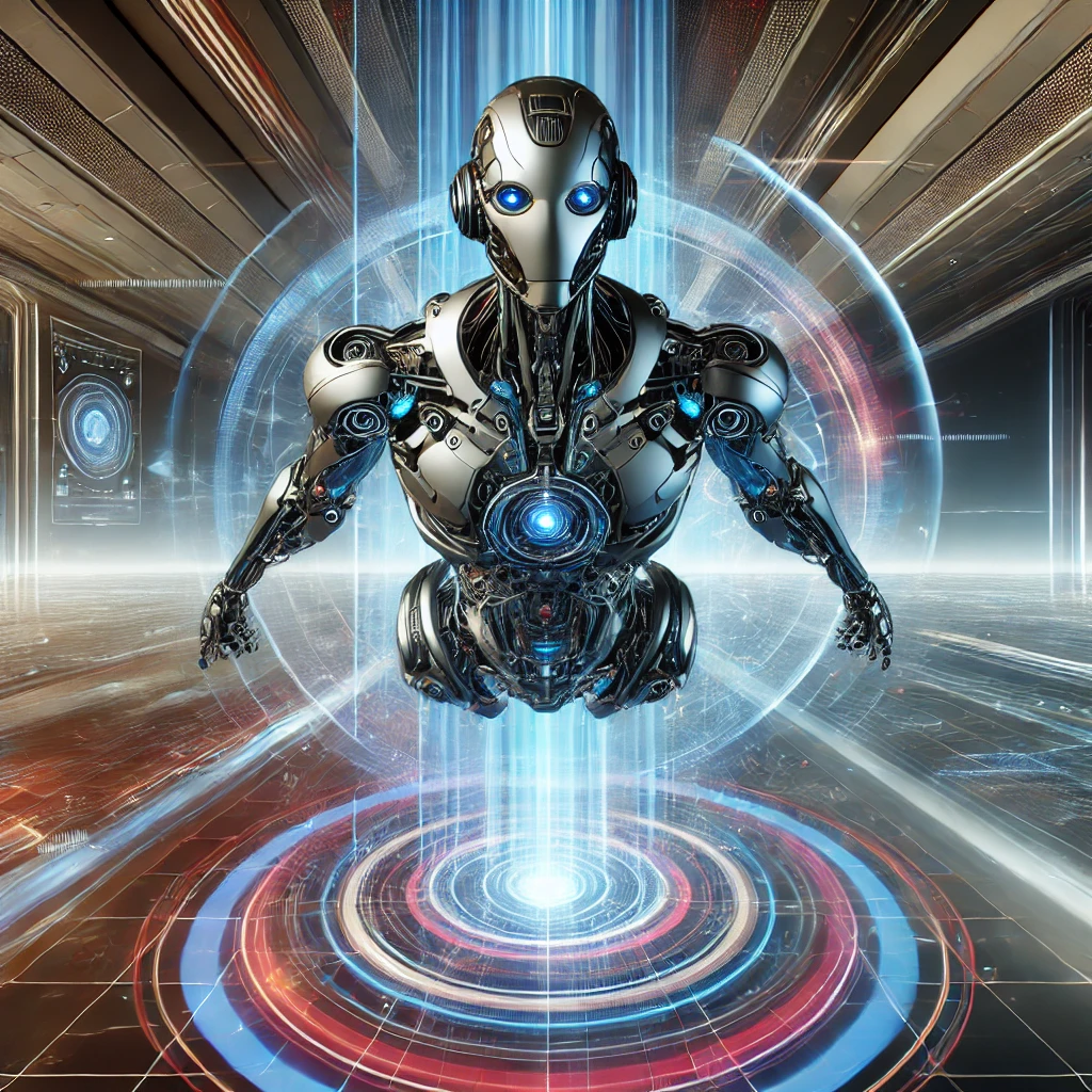 Robot Being Programmed - AI Assistant Pro