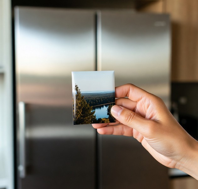 Corporate photo magnets