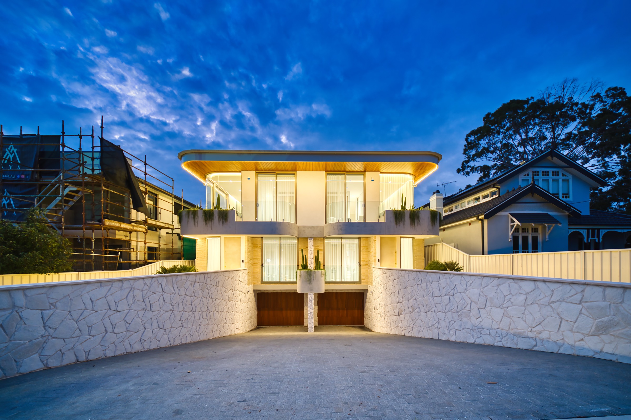 Finished H&N Building Group custom home, Sydney