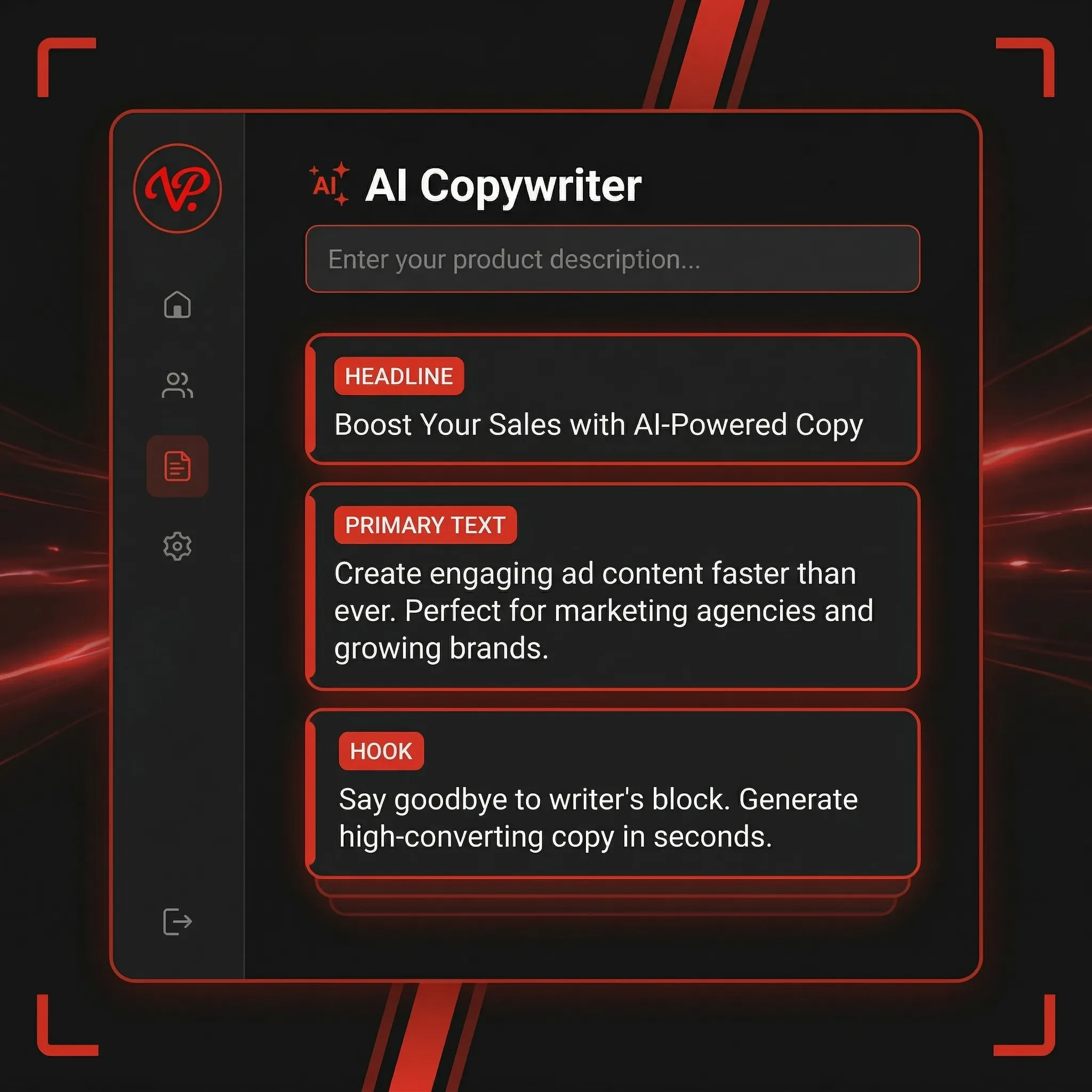 Boost Sales with AI Copywriter