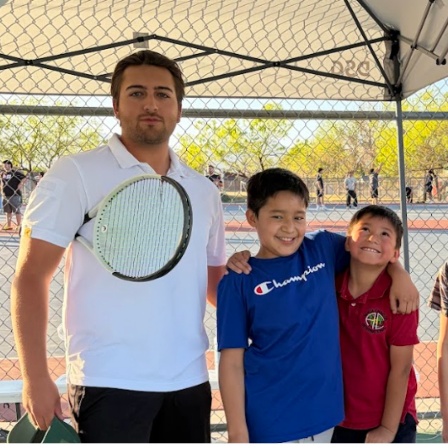 Coach and kids