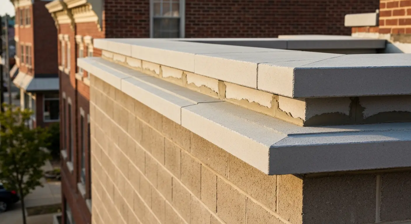 Architectural wall caps and trim