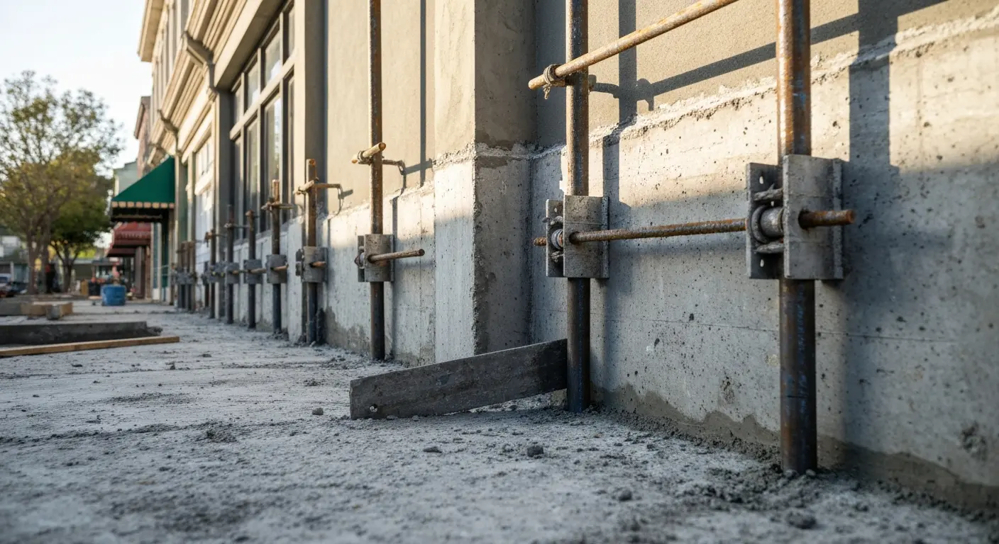 Foundation concrete repair