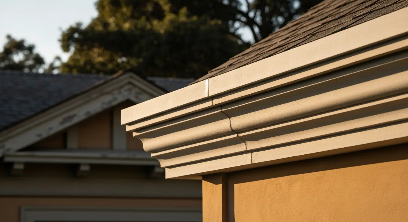 Decorative precast trim detail