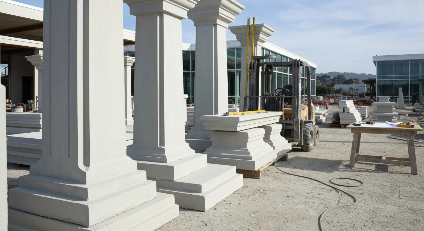 Precast concrete manufacturing