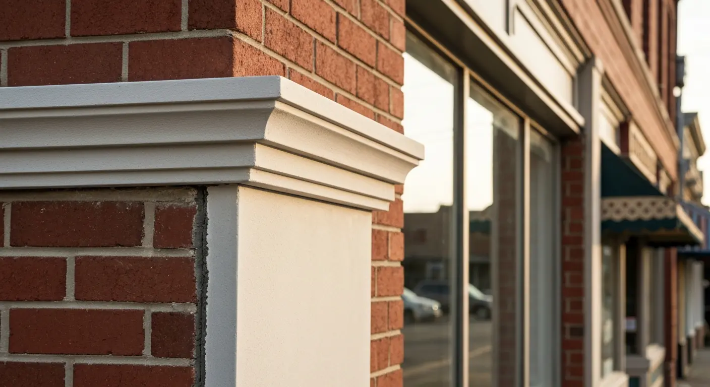 Custom precast trim and architectural details