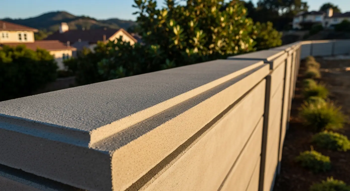 Precast wall copping installation