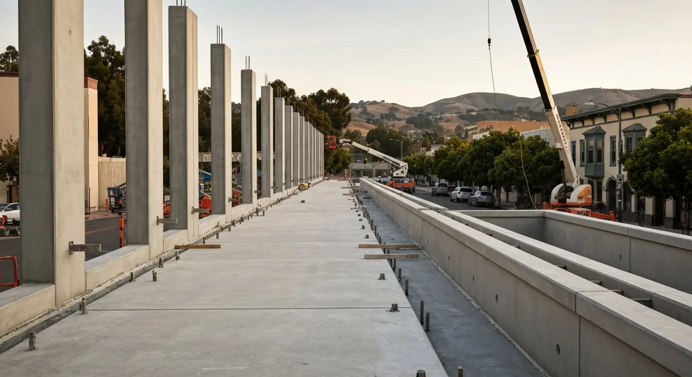 Downtown Livermore construction