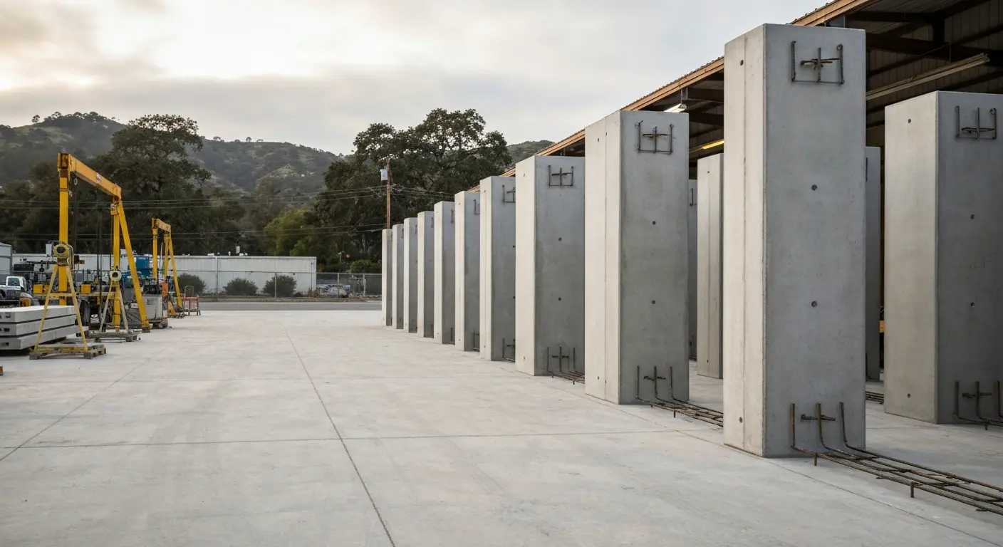 Precast structural columns