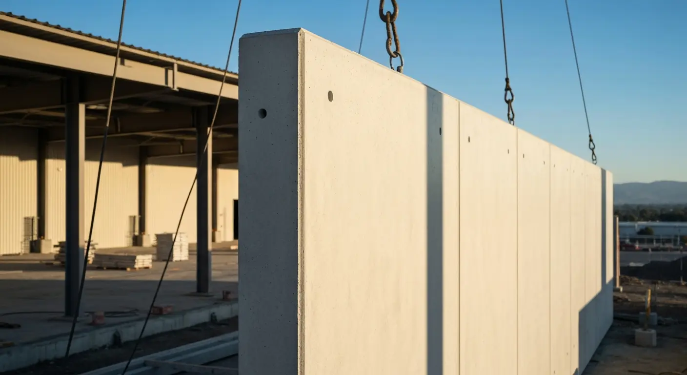 Precast wall panel installation