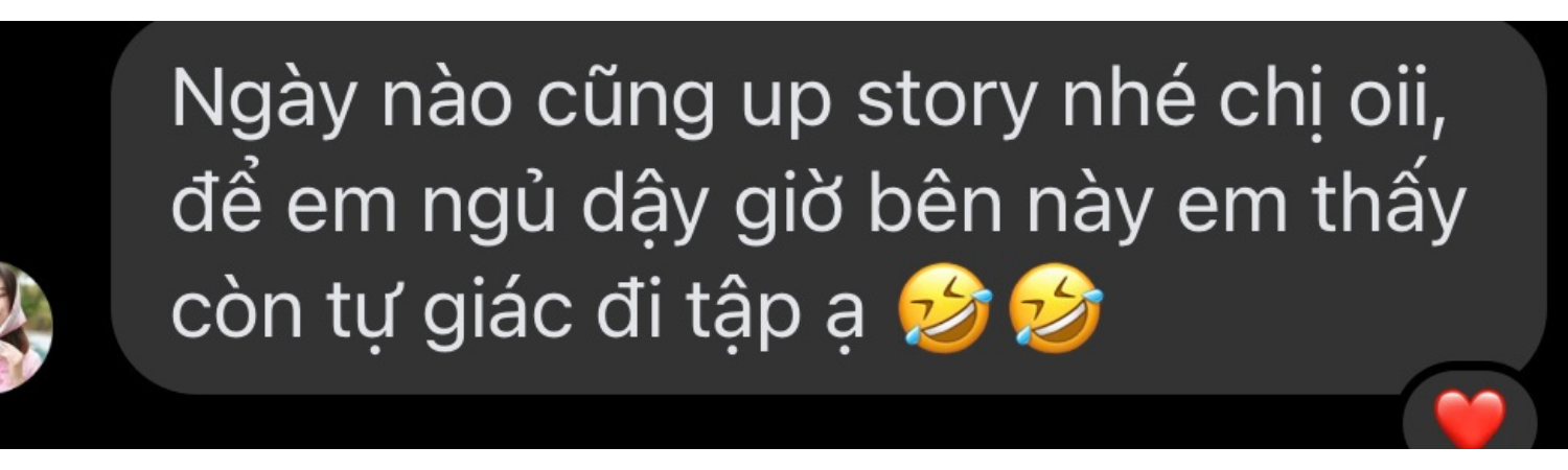 Client feedback message