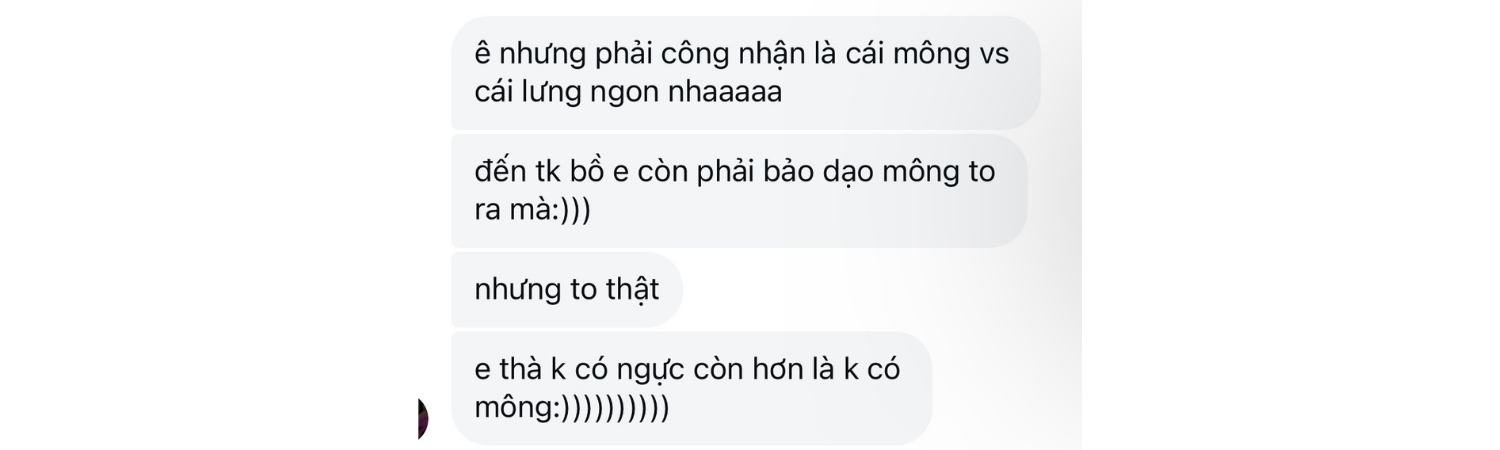 Client feedback message