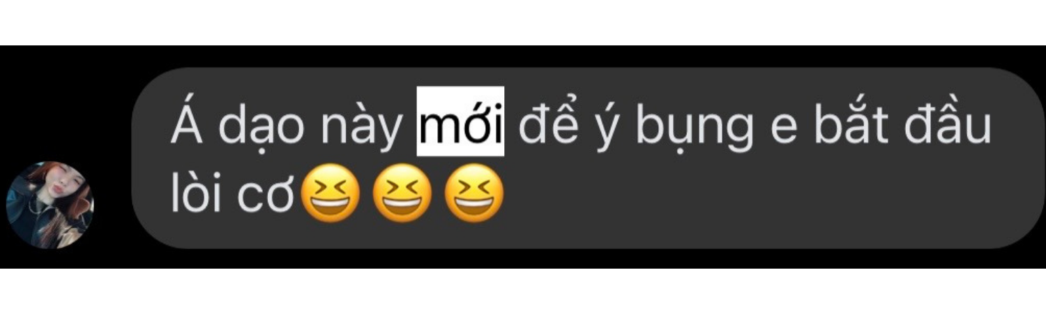 Client feedback message