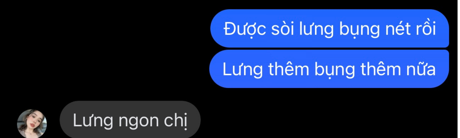 Client feedback message