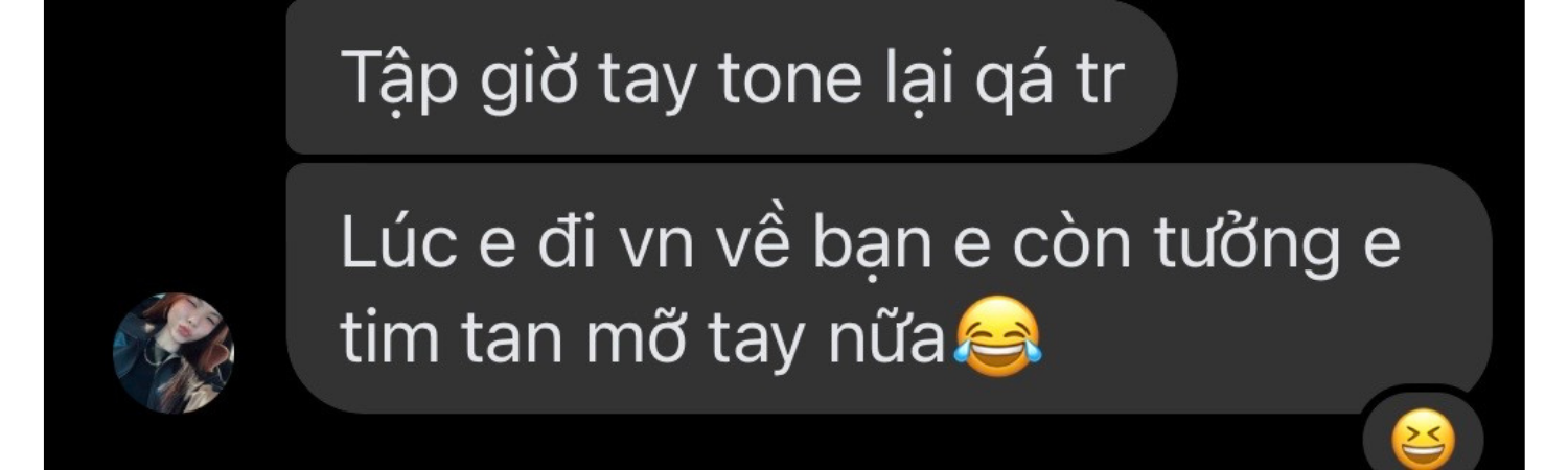 Client feedback message