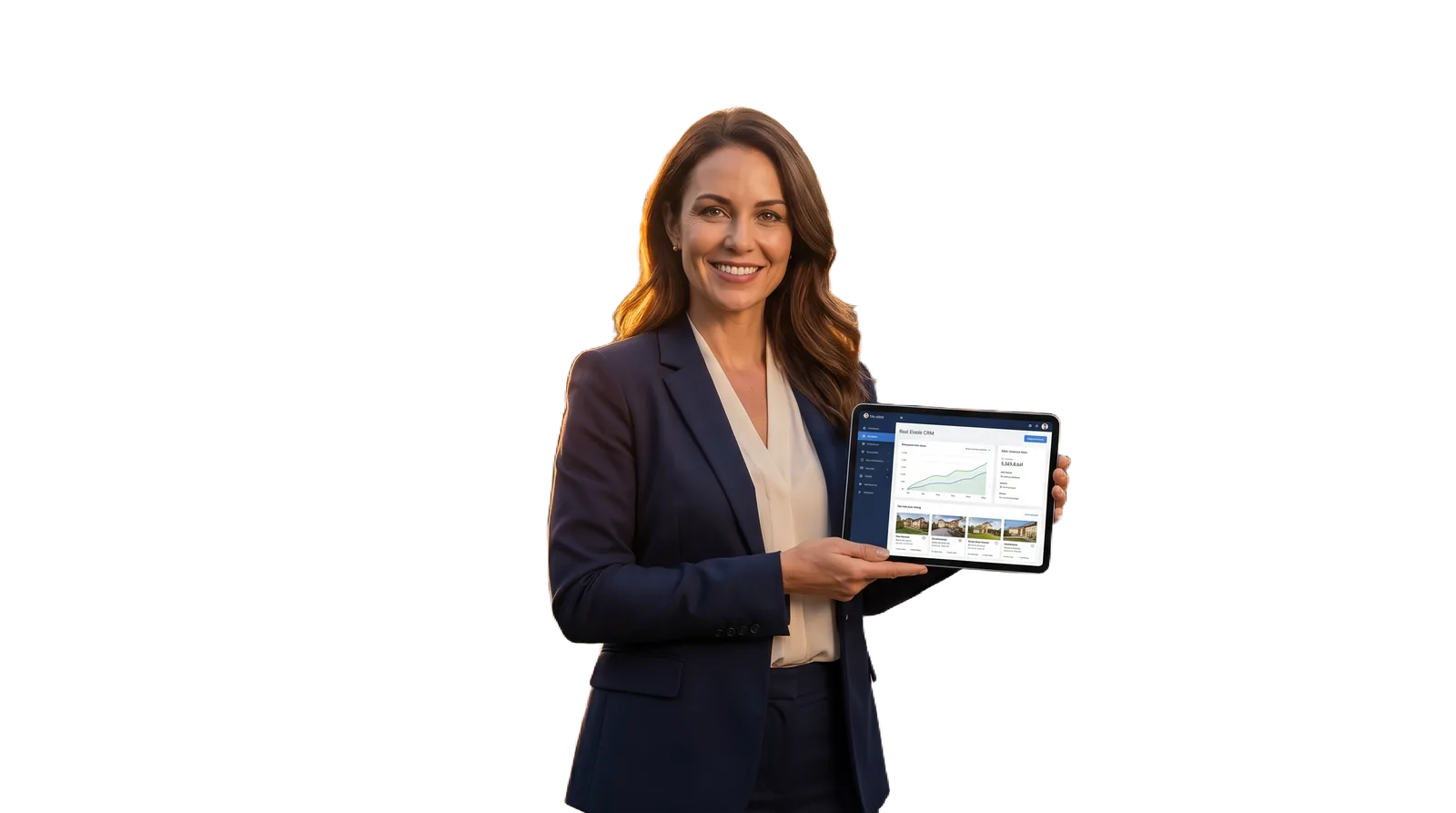 Business professional using All Set