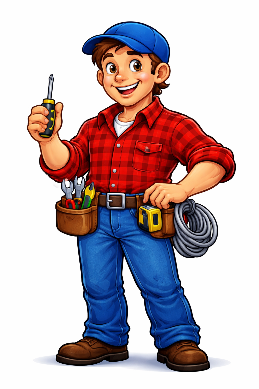 Cardwell & Co. Electrician Mascot