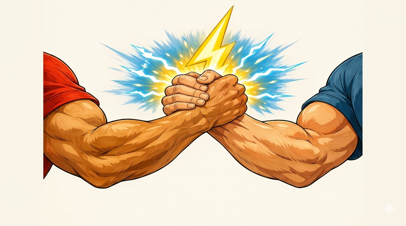 Arm Wrestling Lightning
