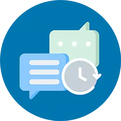 Time and Communication Icon