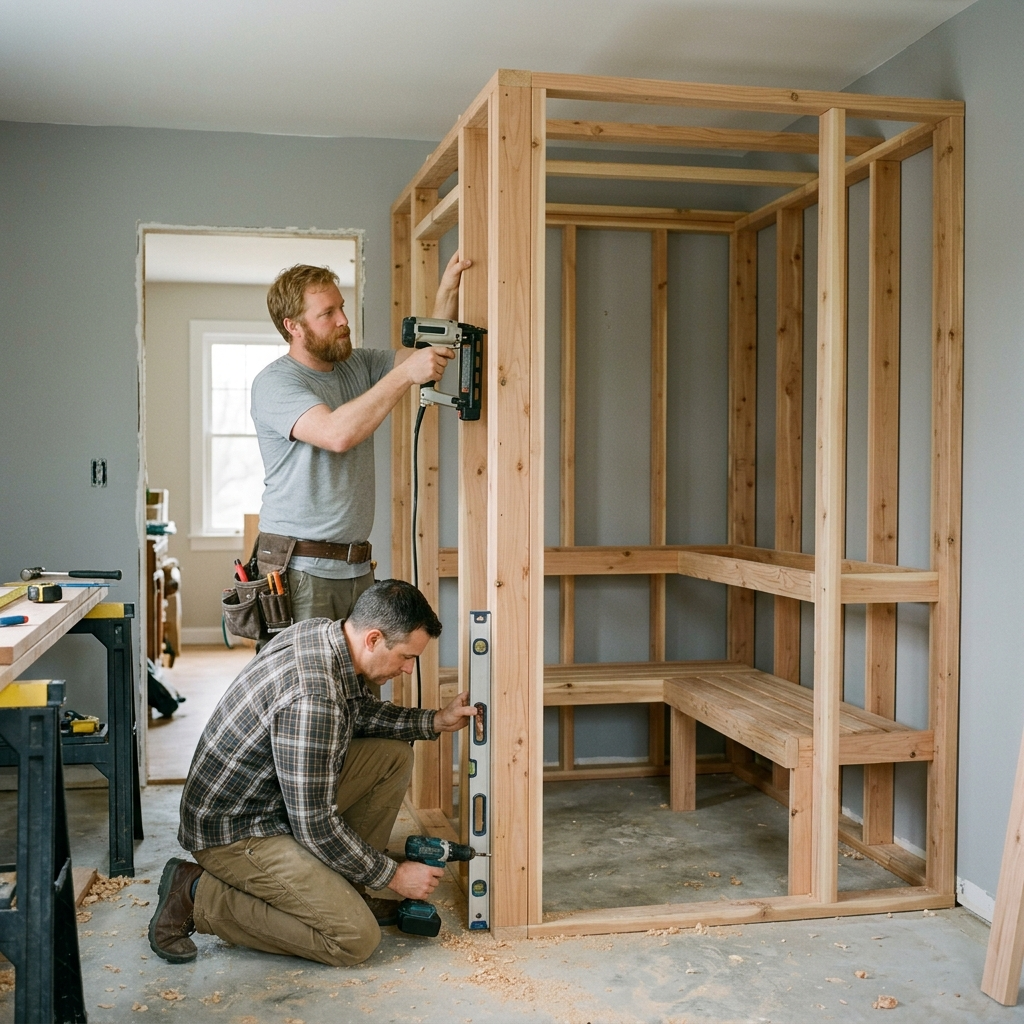 Sauna construction