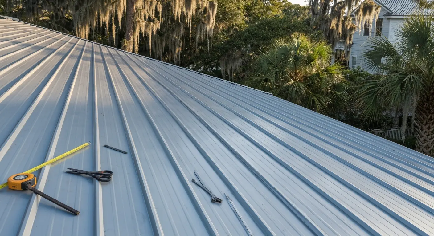 Roof replacement project