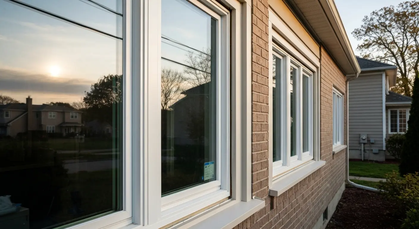 Energy-efficient window installation